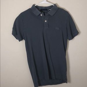 Grey Superdry Polo